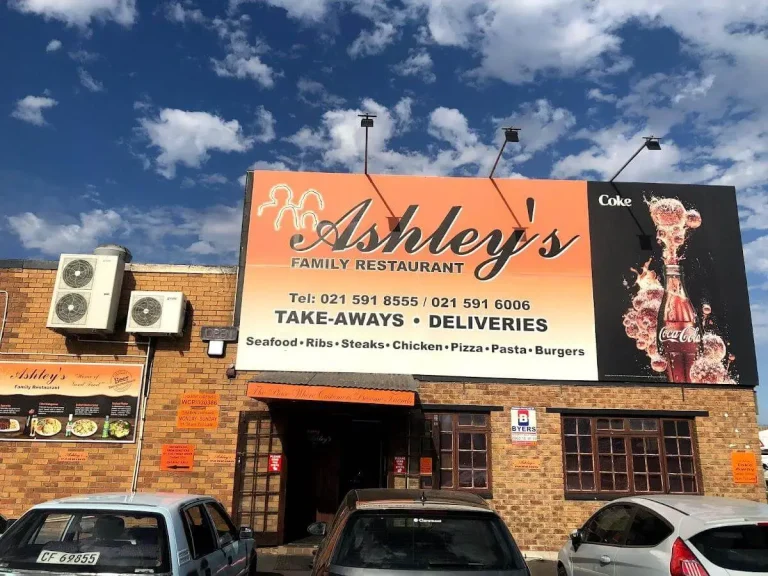 Ashley’s Pizza Menu with prices 2024 in South Africa