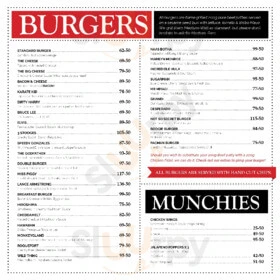 Bistro Burger menu South Africa