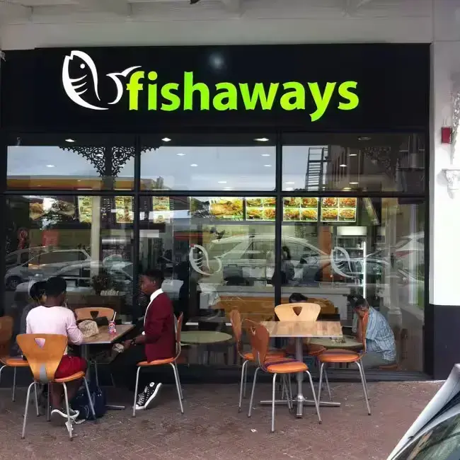 Fishaway South Africa menu