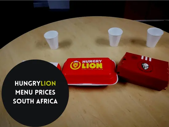 Hungry Lion Menu Prices in South Africa 2024