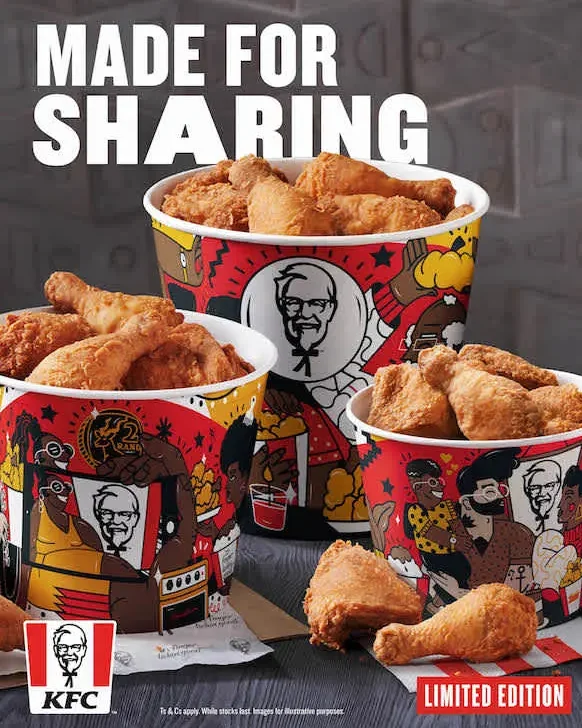KFC Sharing Menu, KFC Family Bucket