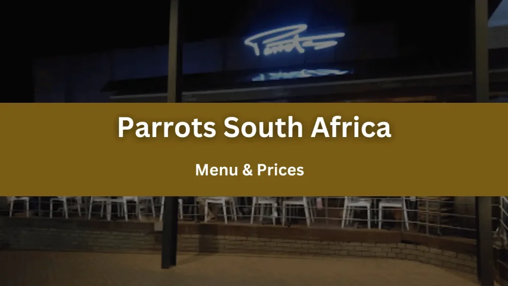 Parrots South Africa Restaurant