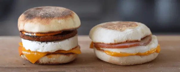 Sausage McMuffin with Egg Whites